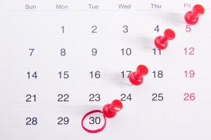 mapping out a content calendar